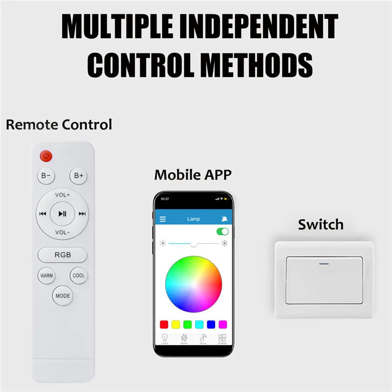 300w Ceiling LED Light with Bluetooth App