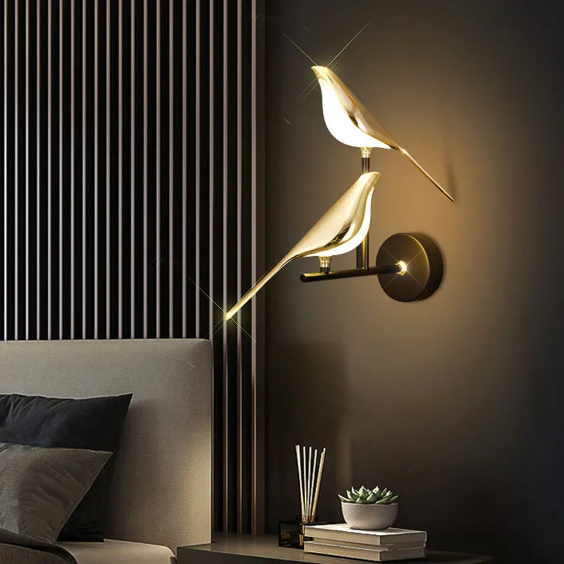 Golden Bird LED sconce
Bird Wall Lamp Parlor Bar r Sconce