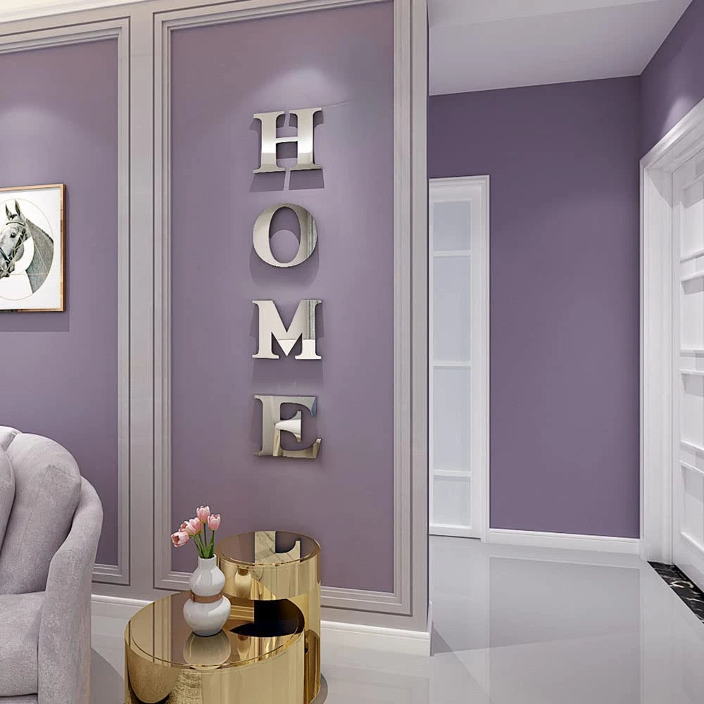 Acrylic 3D Mirror Self-Adhesive Wall Sticker