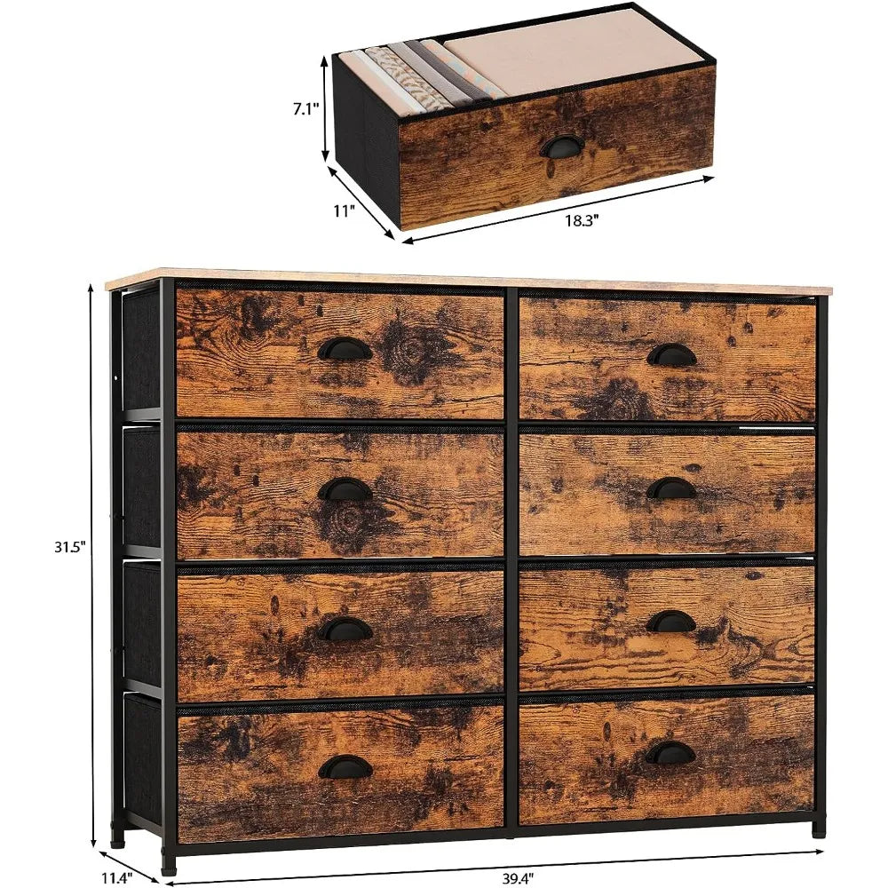 Storage Chest of Drawer for 50'' TV Stand