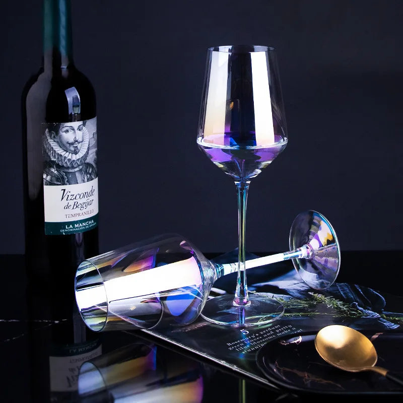Burgundy Red Wine Glass Cup Set