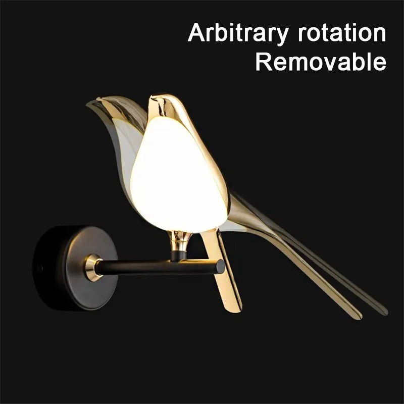Golden Bird LED sconce
Bird Wall Lamp Parlor Bar r Sconce