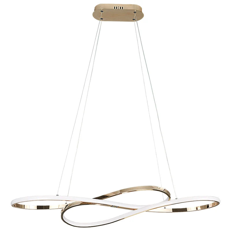 Chrome/Gold Plated LED Chandelier lights