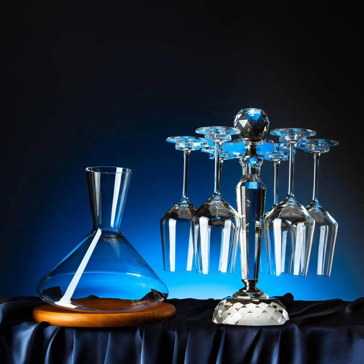 8 Wine Glass Stemware Storage Holder Stand