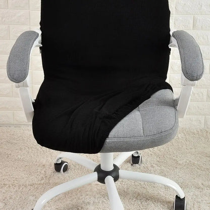 Water Resistant Jacquard Office Computer Chair Cover Elastic for Home Armchair 1Piece