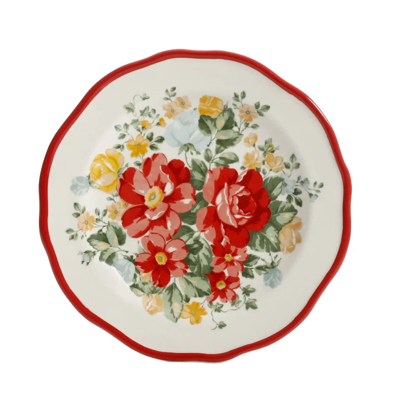 Floral 12-Piece Dinnerware Set