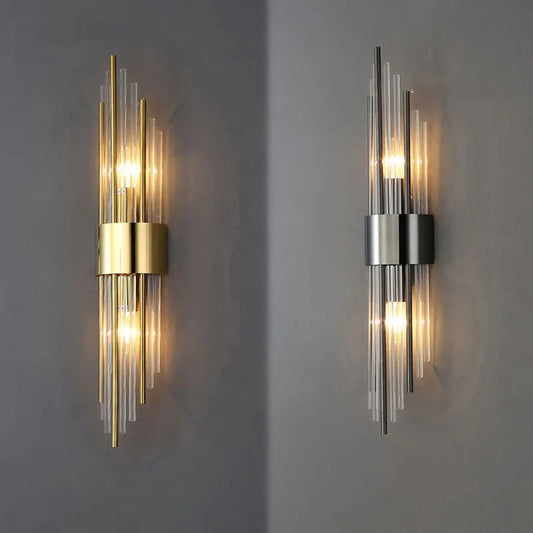 Gold LED Wall Light Sconce Fixtures