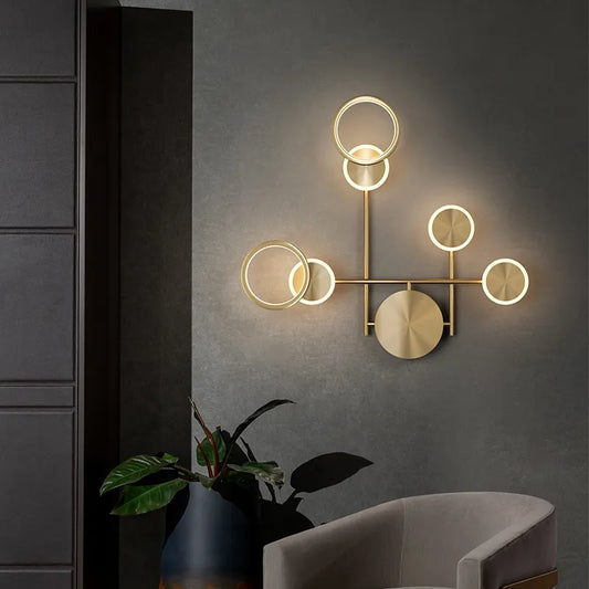 Copper Wall Lamp