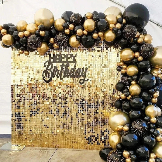 Square Shimmer Backdrop Wall Crystal Party Decoration