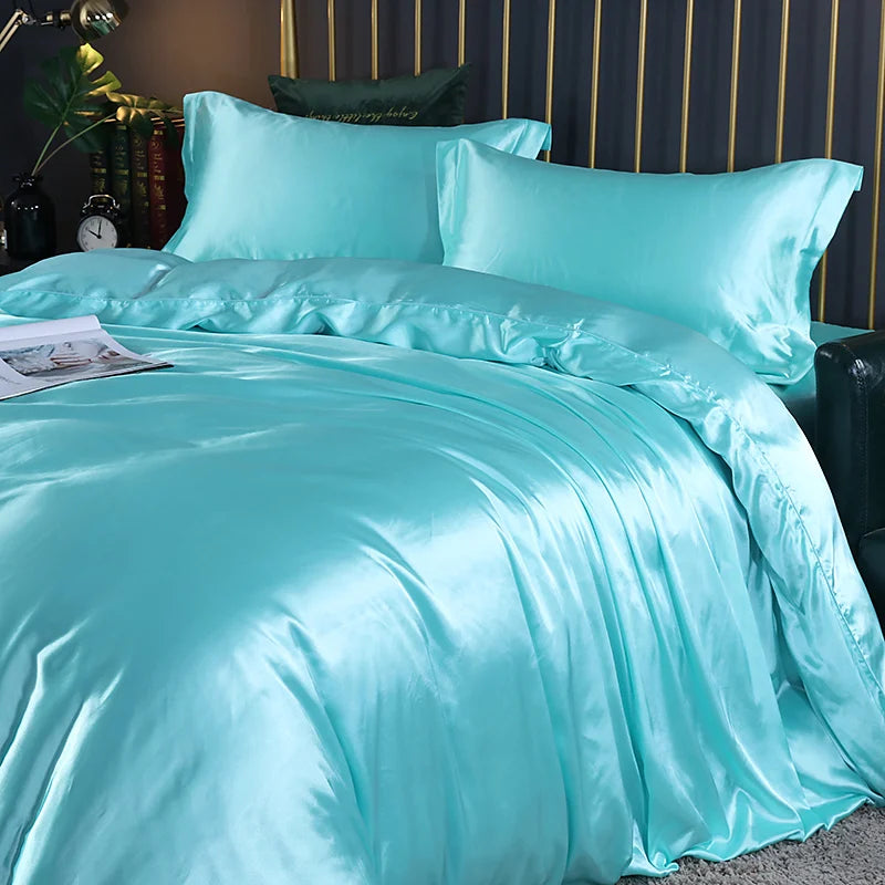 Mulberry Silk Bedding Set with Duvet Cover