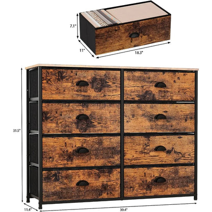 Storage Chest of Drawer for 50'' TV Stand