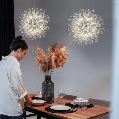 IRALAN Dandelion K9 Crystal Chandelier