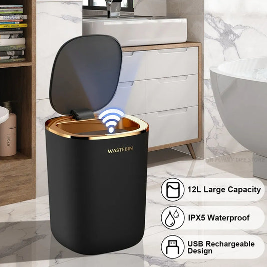 Smart Sensor Wastebasket 12L