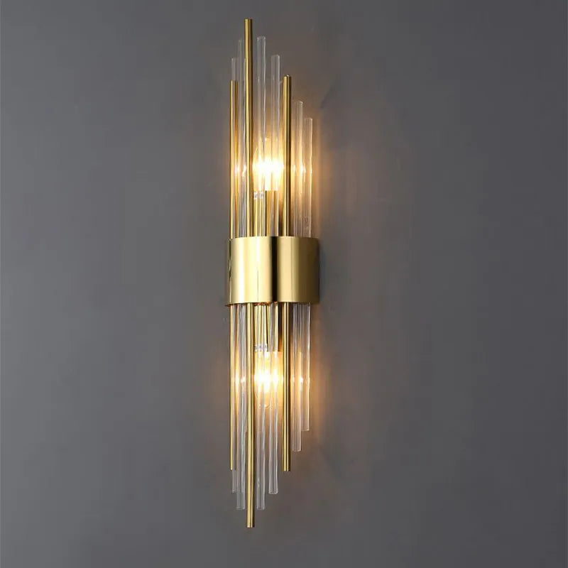 Gold LED Wall Light Sconce Fixtures