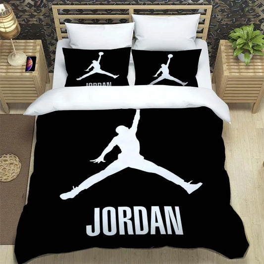 Basketball Logo Bedding Sets Cover With Pillowcase