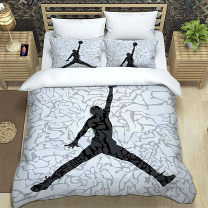 Basketball Logo Bedding Sets Cover With Pillowcase