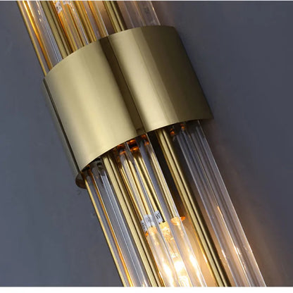 Gold LED Wall Light Sconce Fixtures