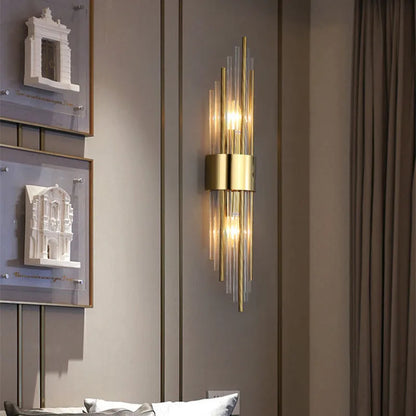 Gold LED Wall Light Sconce Fixtures