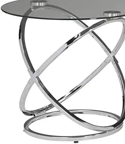 Contemporary Round 3-Piece Occasional Table Set